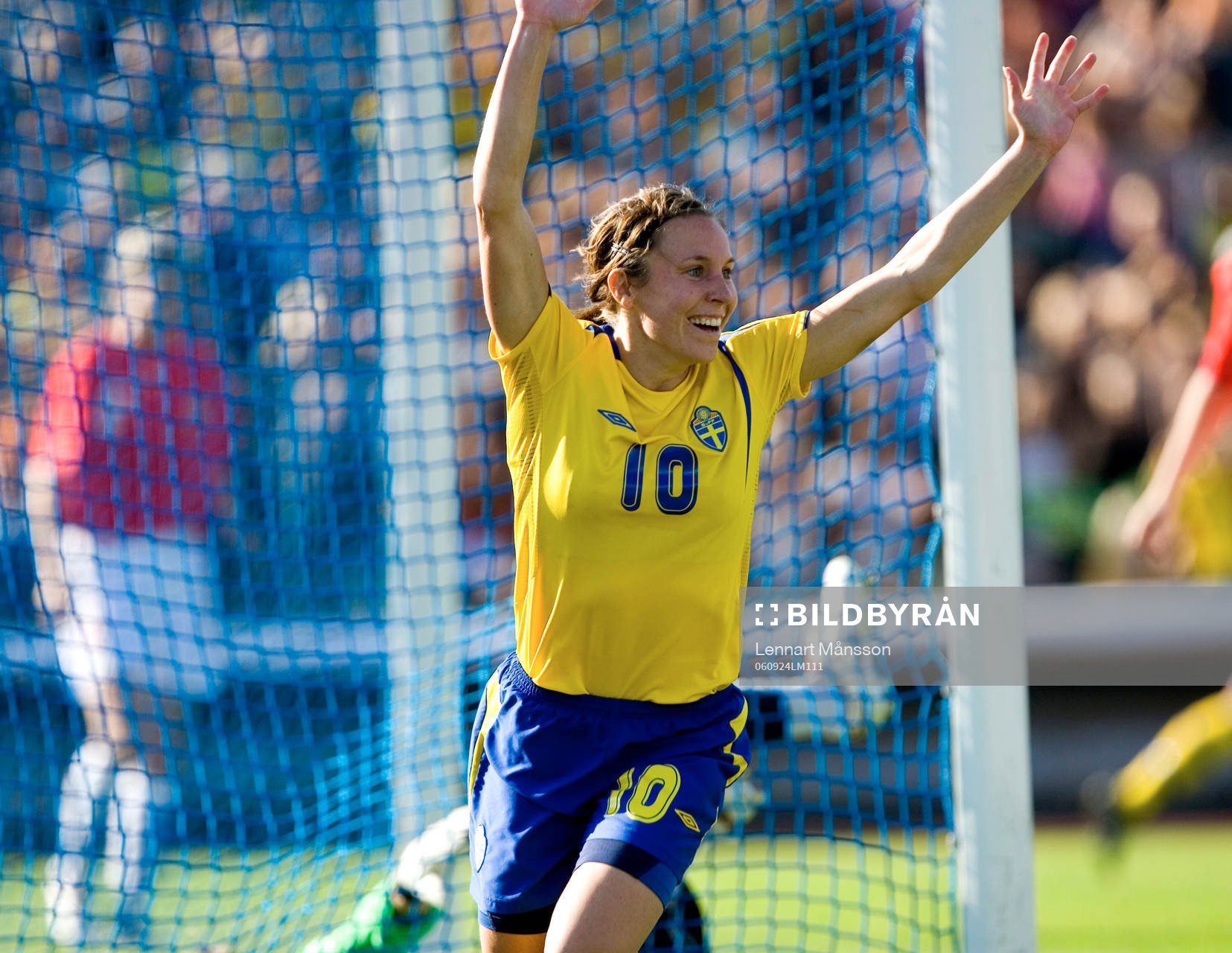 Hanna Ljungberg, Sverige, jubel, glädje