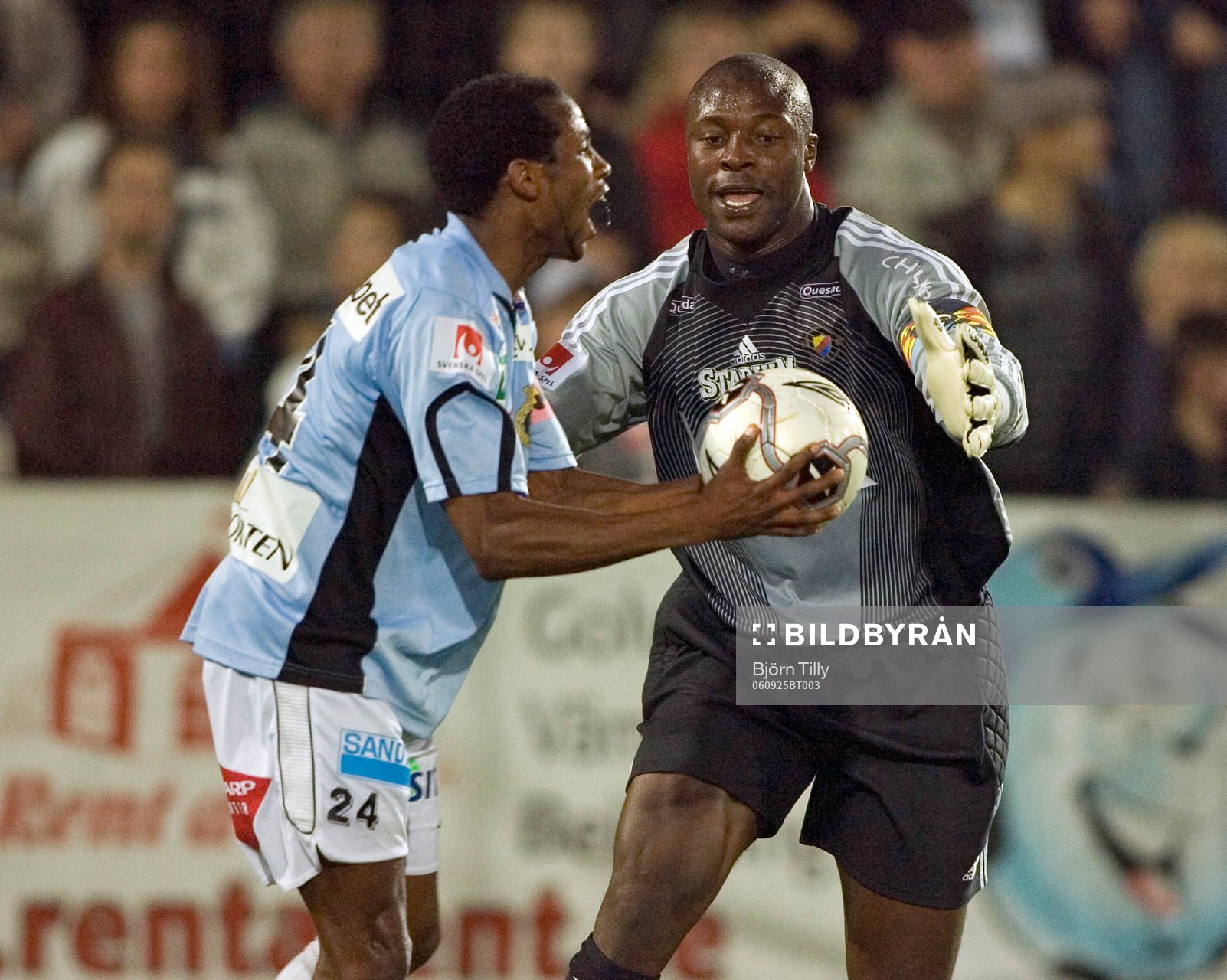 Rene Muzola Makondele, Gefle och Pa Dembo Tourray,