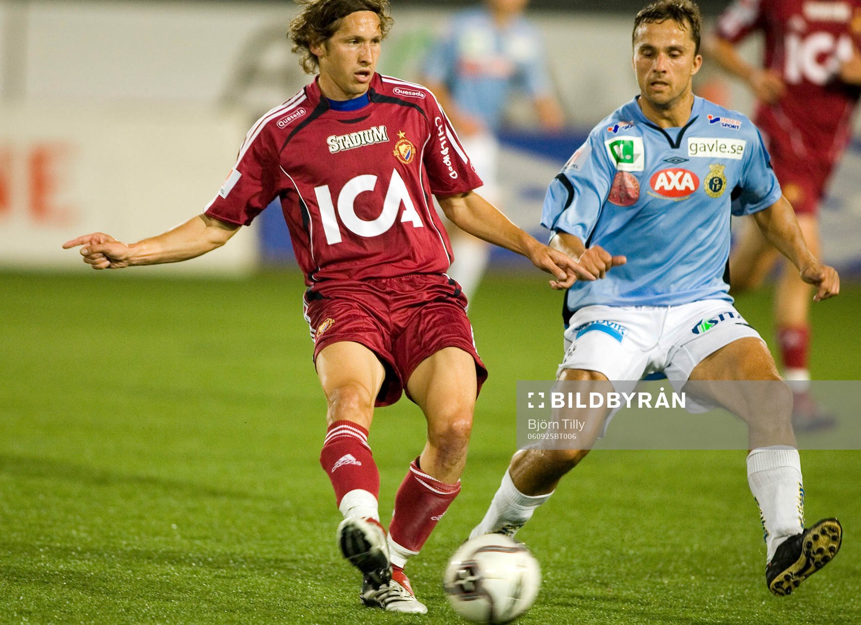 Andrej Komac, Djurgården och Mathias Woxlin, Gefle