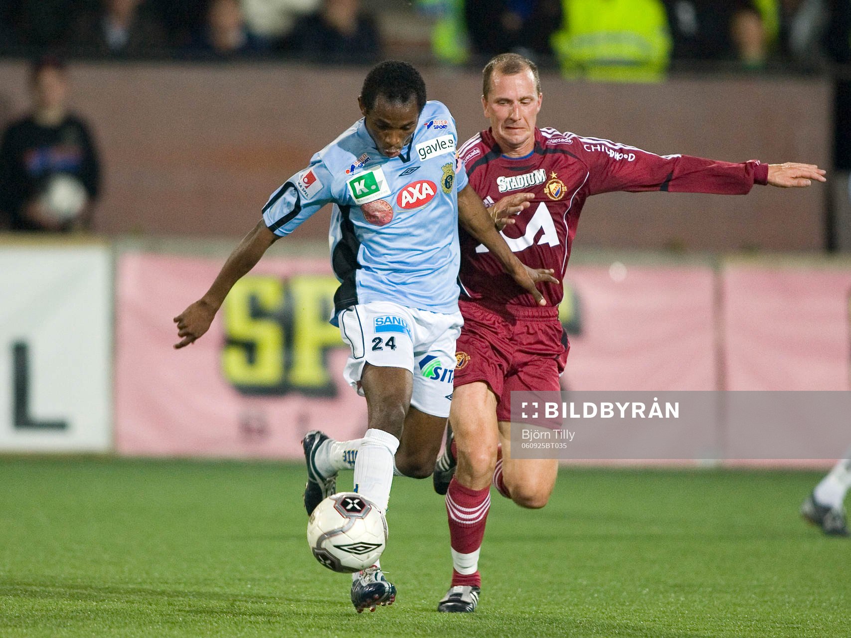 Rene Muzola Makondele, Gefle och Niclas Rasck, Djurgården
