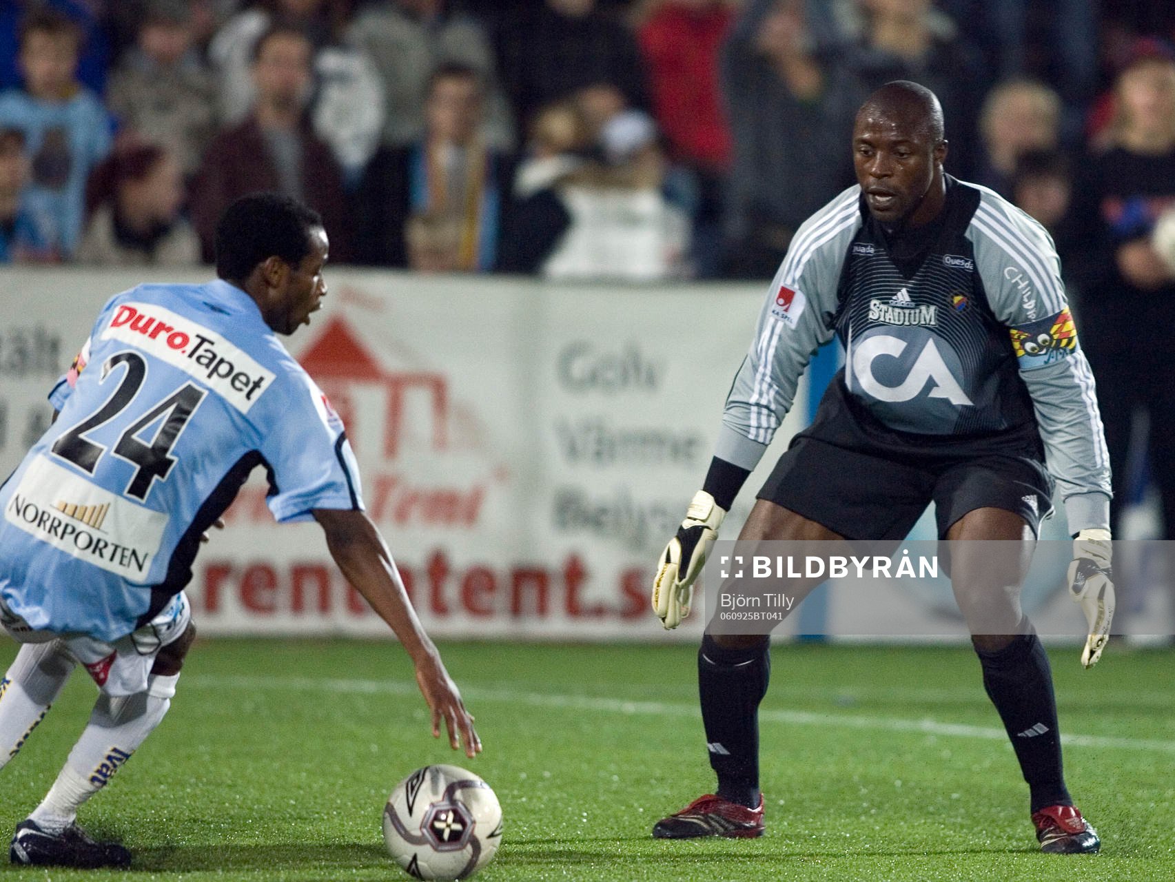 Rene Muzola Makondele, Gefle och Pa Dembo Tourray,