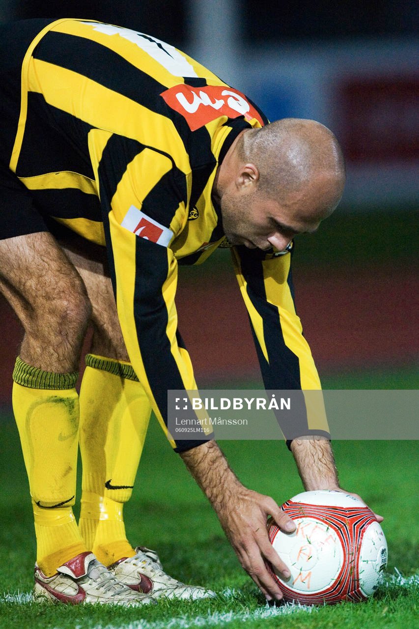 Teddy Lucic, Häcken, hörna