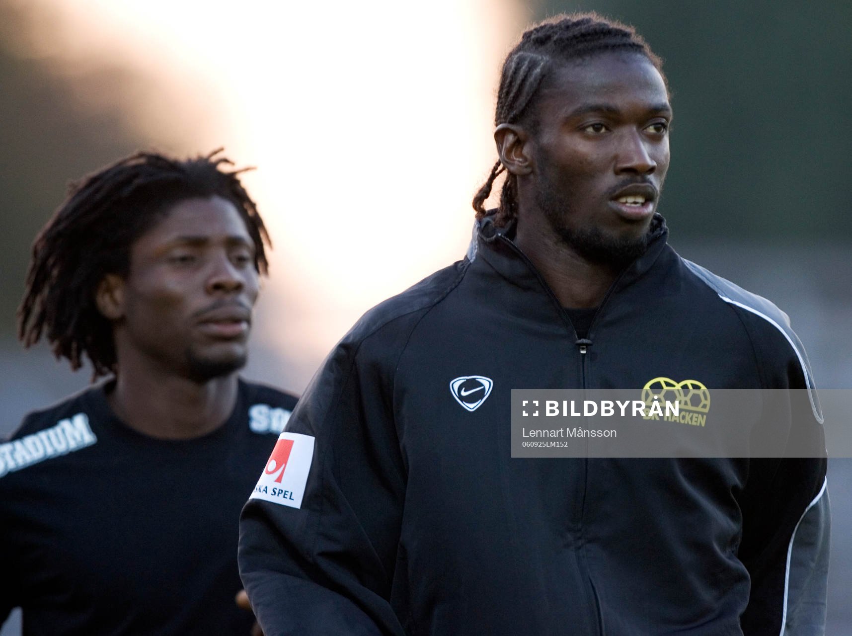 Jimmy Dixon och Dioh Williams, Häcken