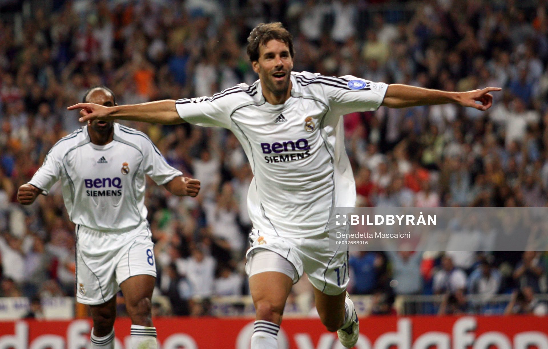 Ruud van Nistelrooy, Real Madrid (Jubel)