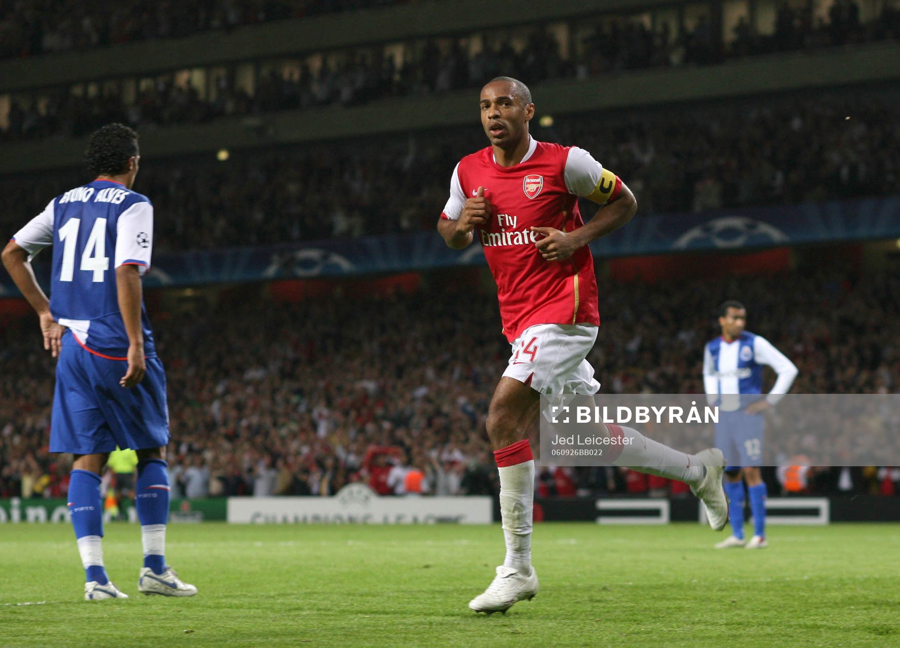 Thierry Henry, Arsenal (Jubel)
