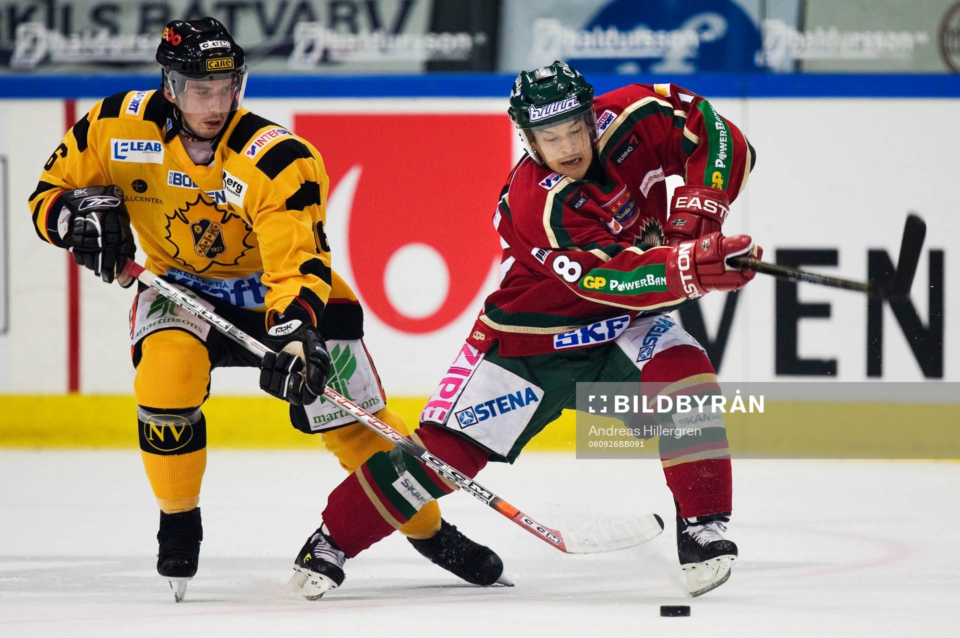 Steven Kariya, Frölunda  och Fredrik Lindgren, Skellefteå