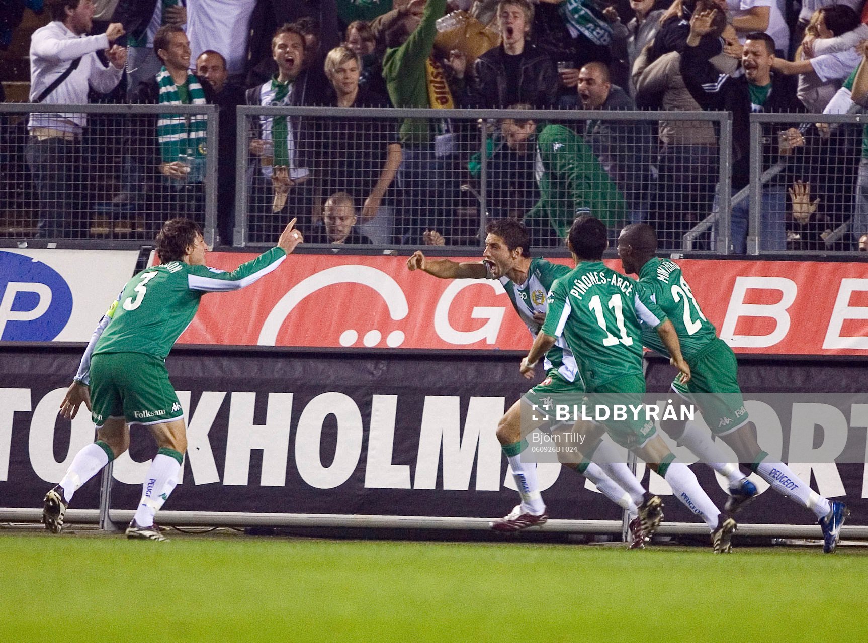 Sebastian Eguren, Hammarby, jubel, glädje