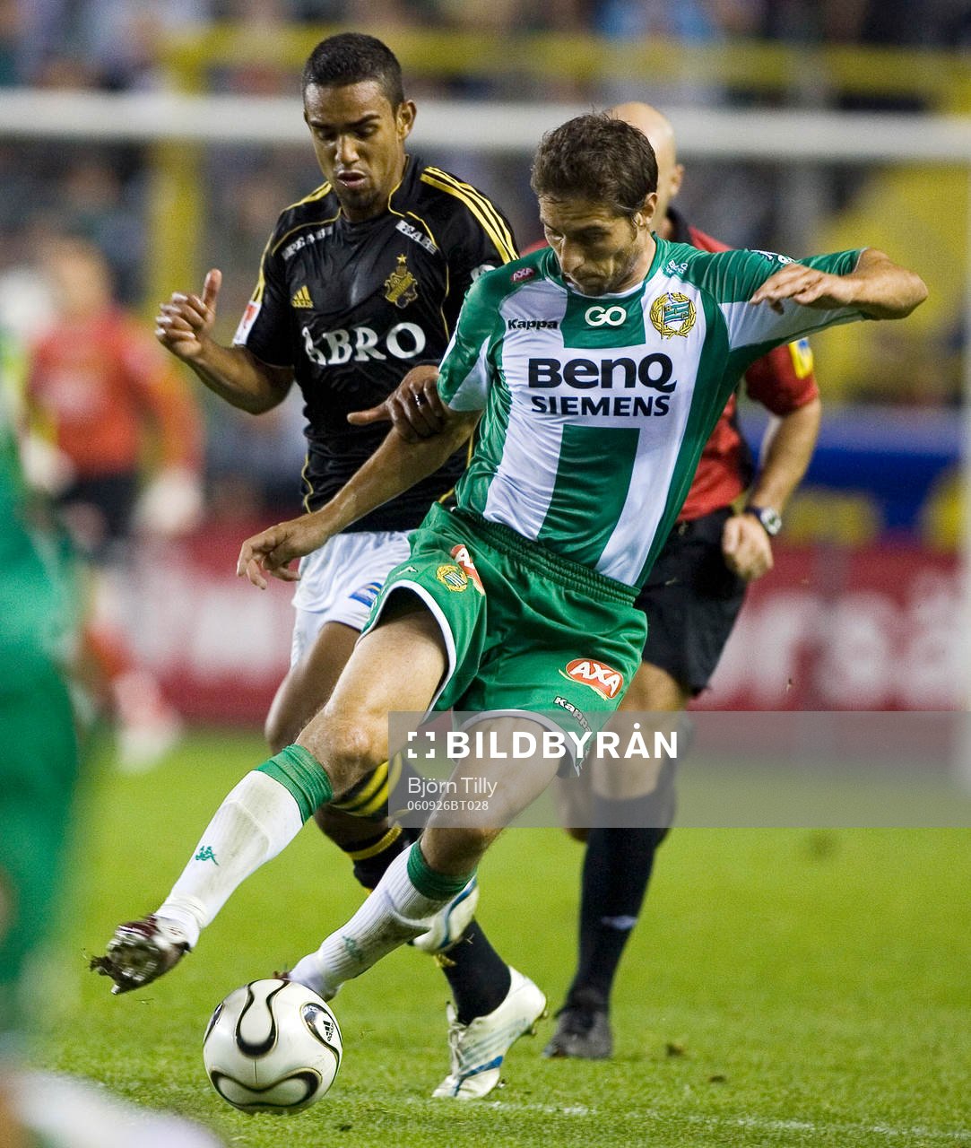 Wilton Figueredo, AIK och Sebastian Eguren, Hammarby