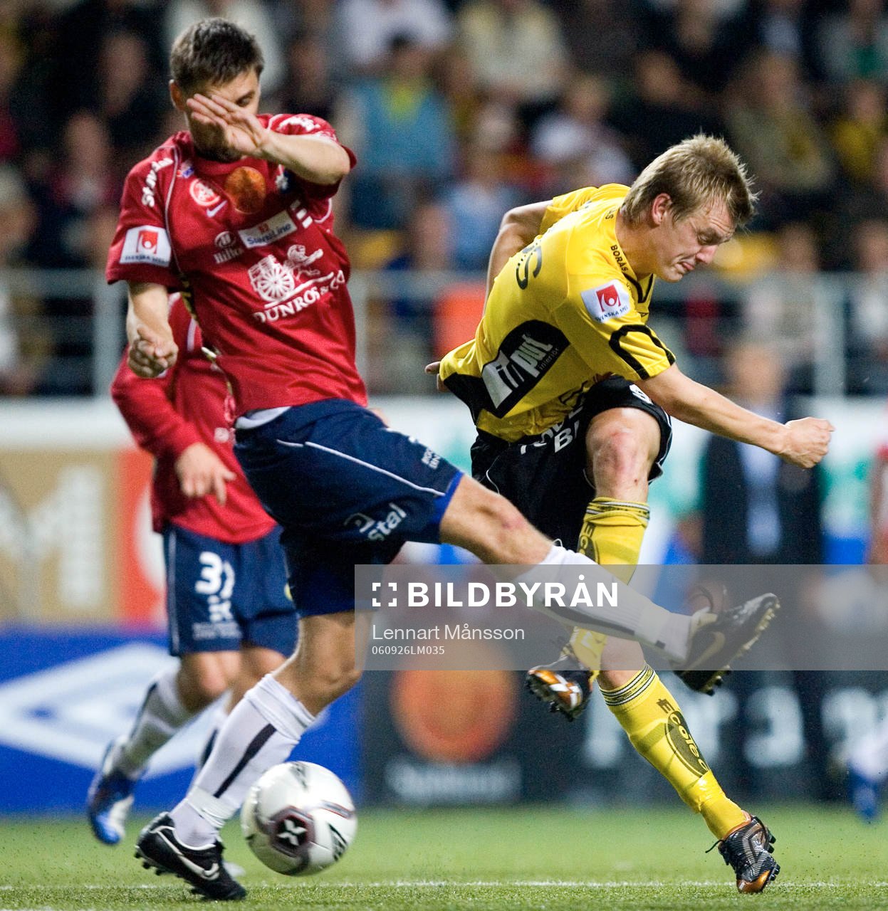 Mathias Svensson laddar, Elias Storm kan ej hindra