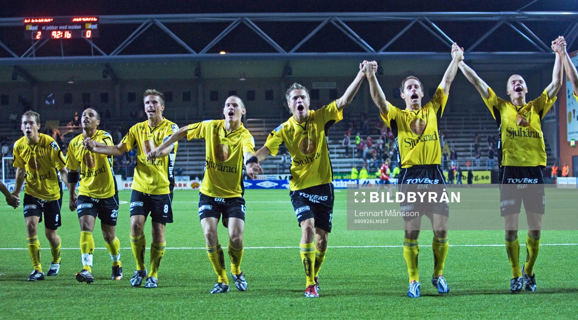 Daniel Alexandersson, Leandre Griffit, Anders Svensson, Jon