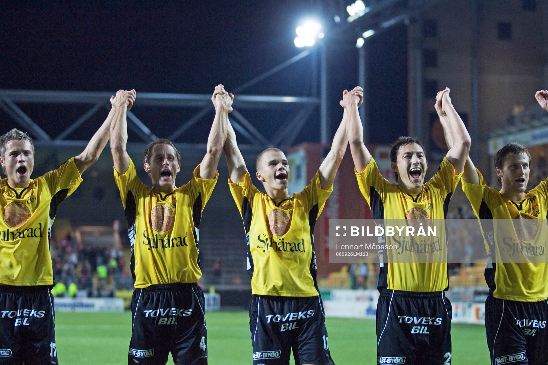 Joakim Sjöhage, Johan Karlsson, Samuel Holmén, Stefan