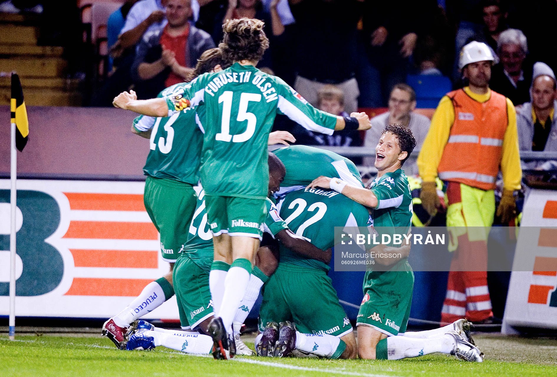 Jubel, glädje, Hammarby