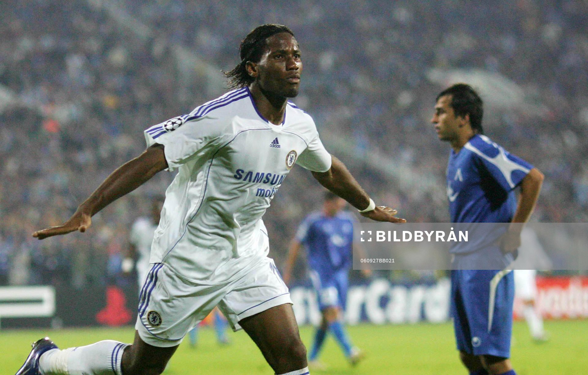 Didier Drogba, Chelsea, jubel, glädje