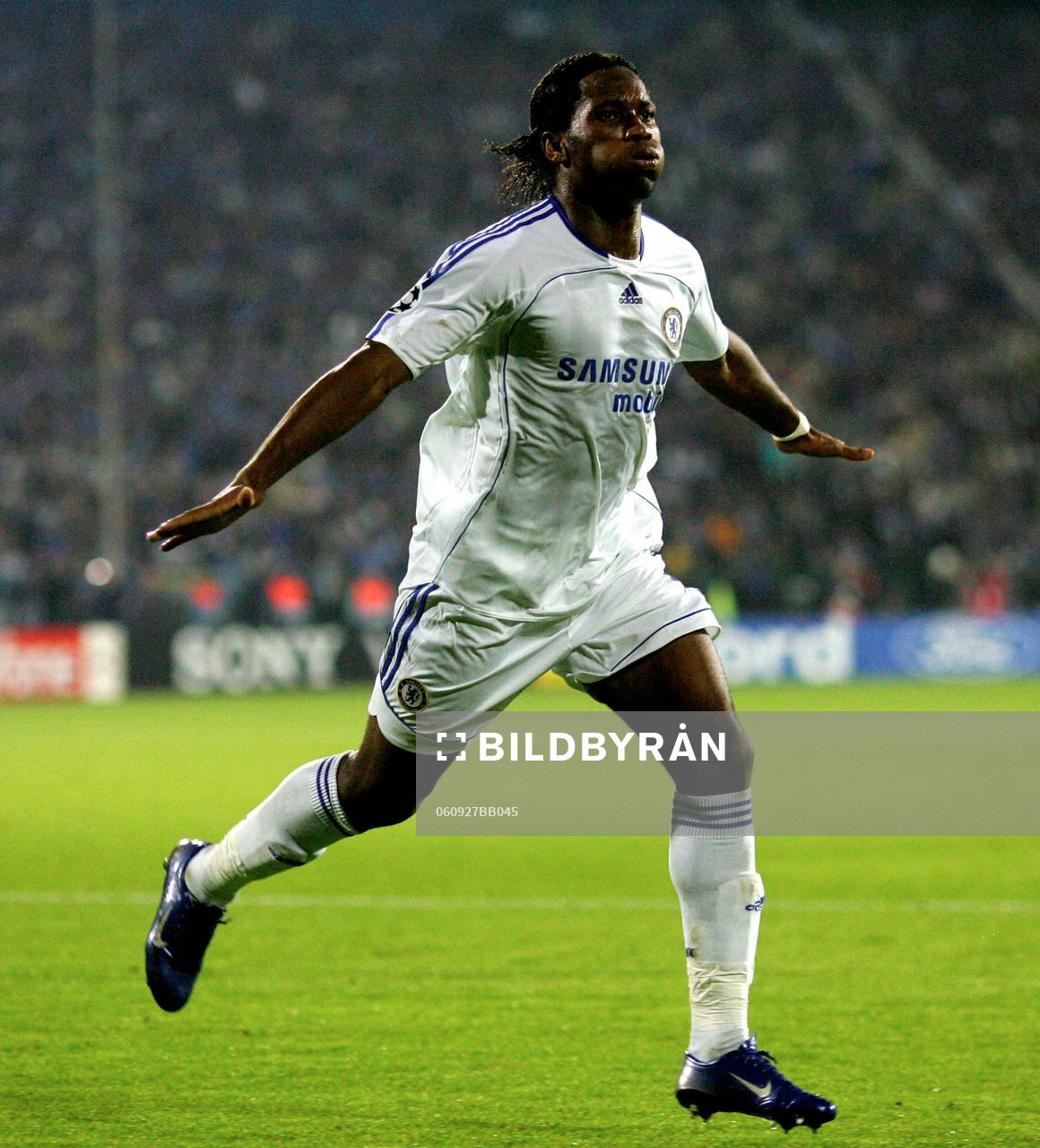  Didier Drogba, Chelsea, jubel, glädje