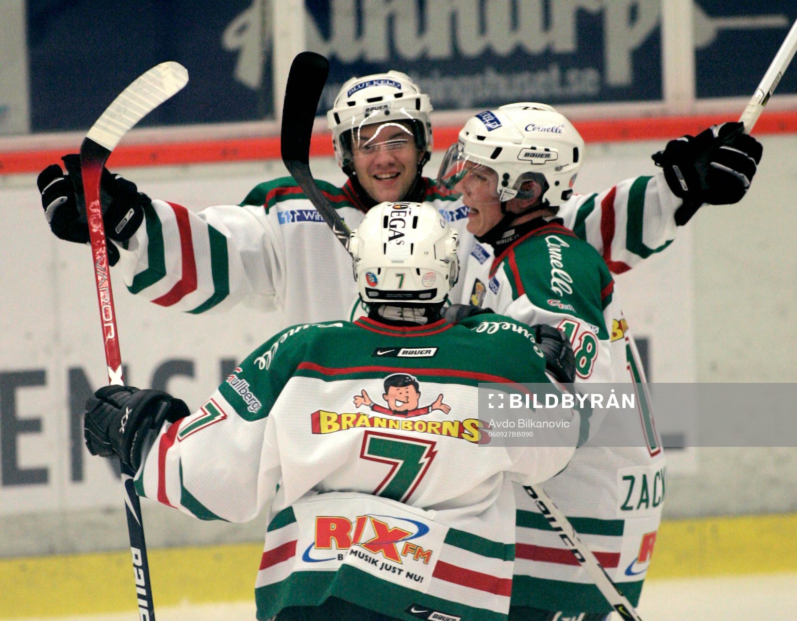 Rögle BK - Nybro Vikings IF: Pär Albrandt och Bödker