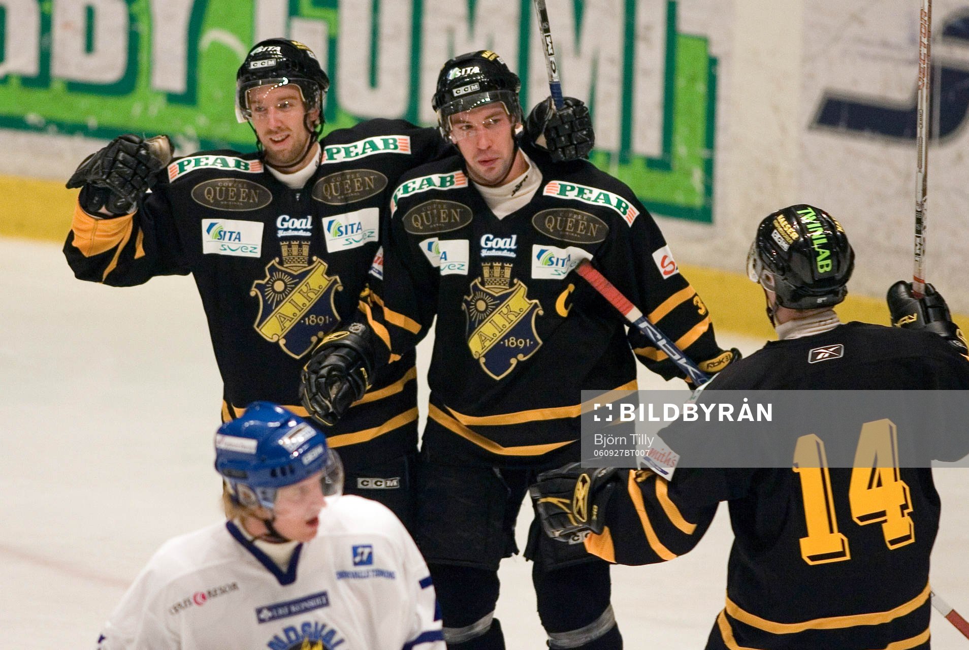 John Wikner och  David Engblom, AIK