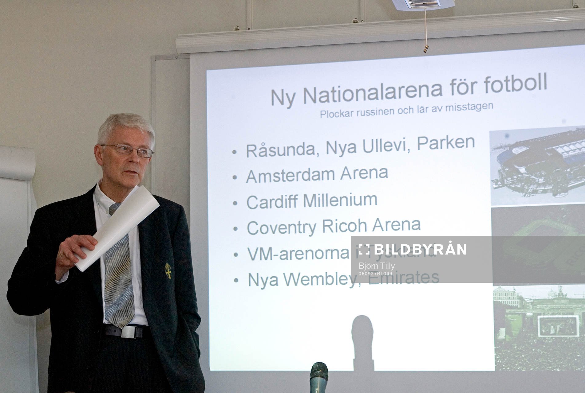  Sune Hellströmer, generalsekreterare SvFF.     
