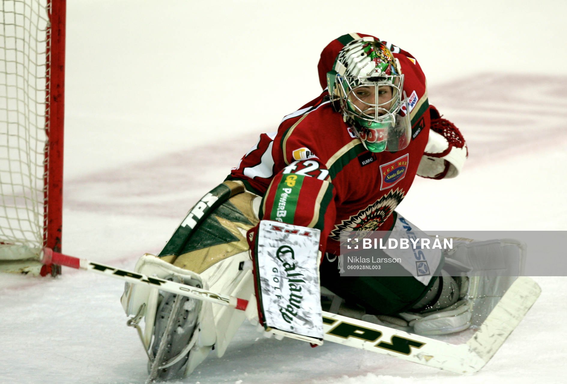 Joel Gistedt, målvakt Frölunda