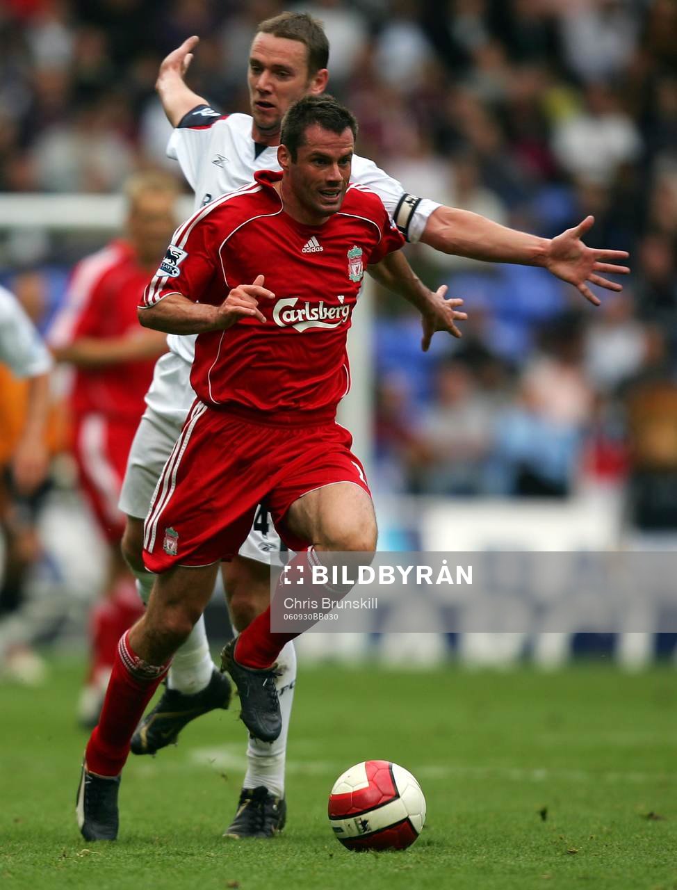 Kevin Nolan, Bolton och Jamie Carragher, Liverpool