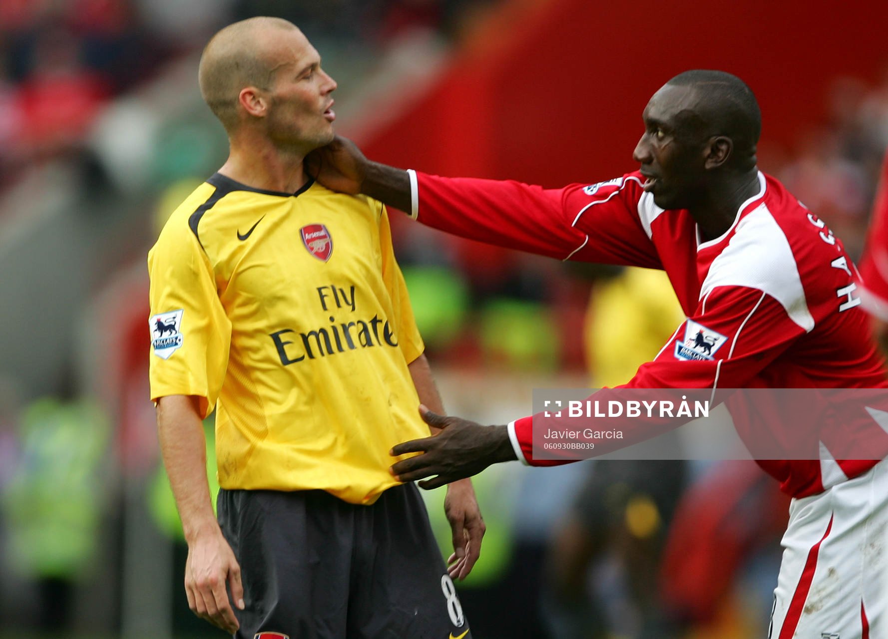 Jimmy Floyd Hasselbaink, Charlton och Fredrik Ljungberg,