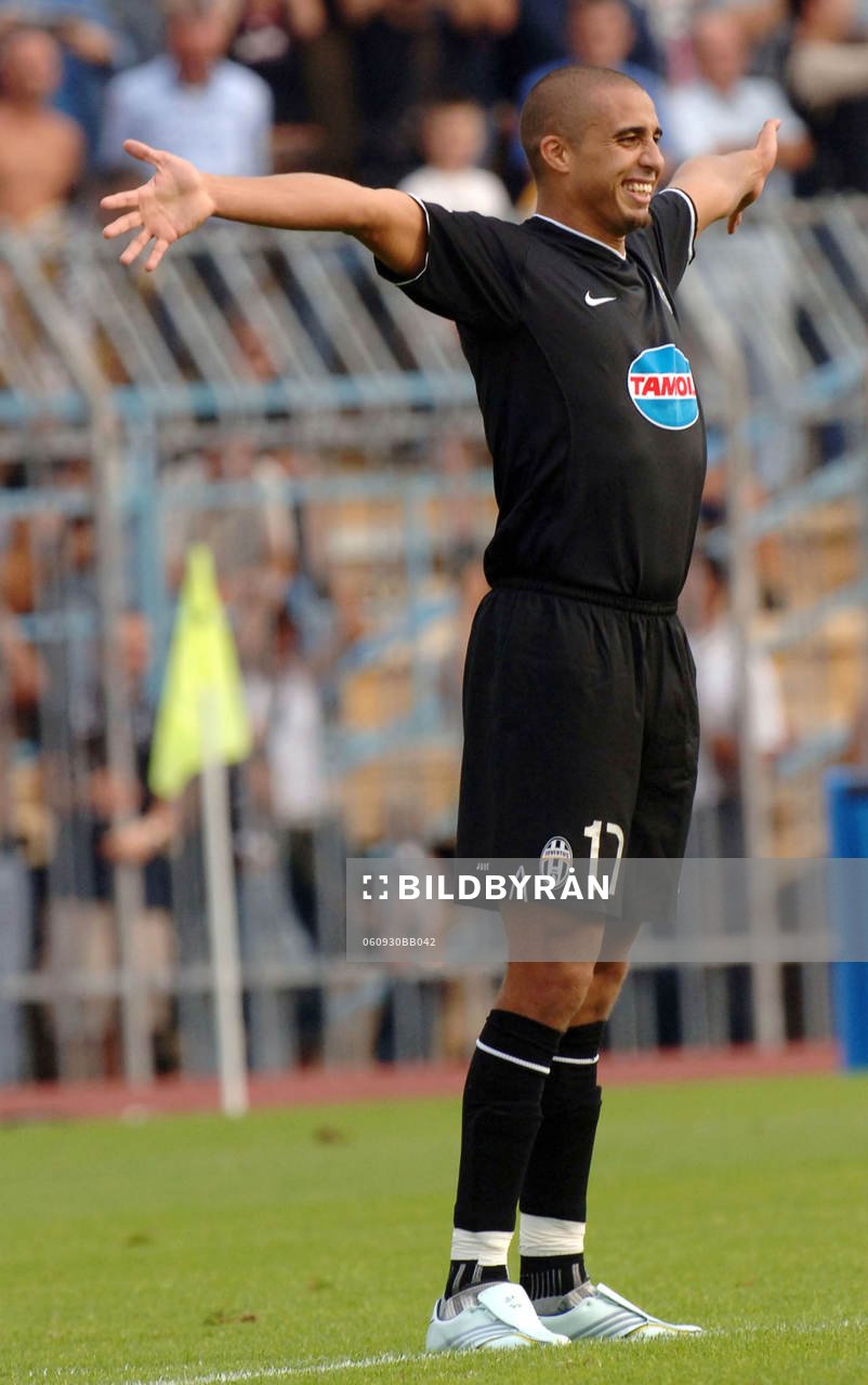 Trezeguet, Juventus, jubel, glädje