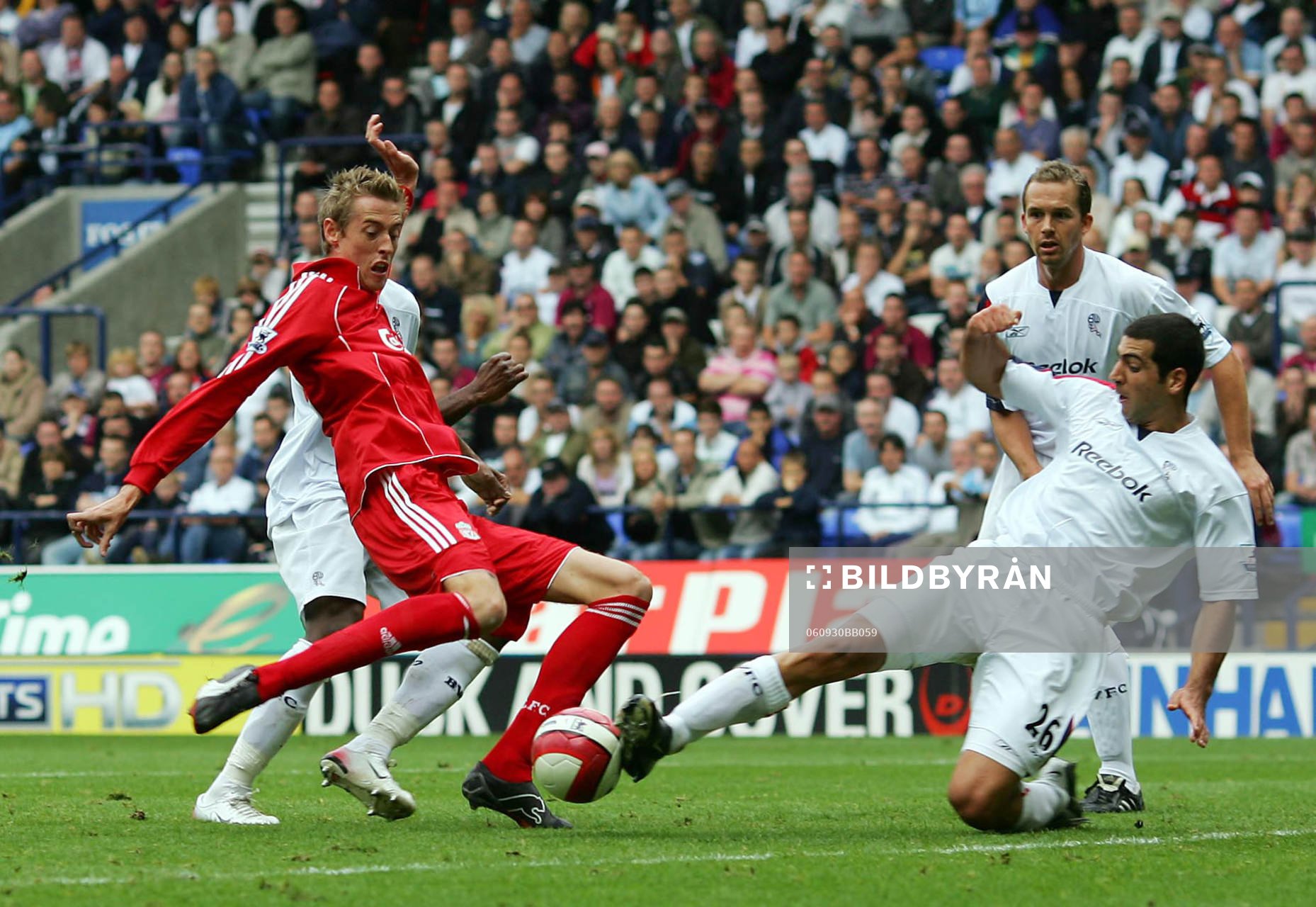 Peter Crouch, Liverpool och Tal Ben Haim, Bolton