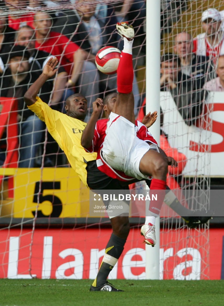 Kevin Lisbie, Charlton och William Gallas, Arsenal