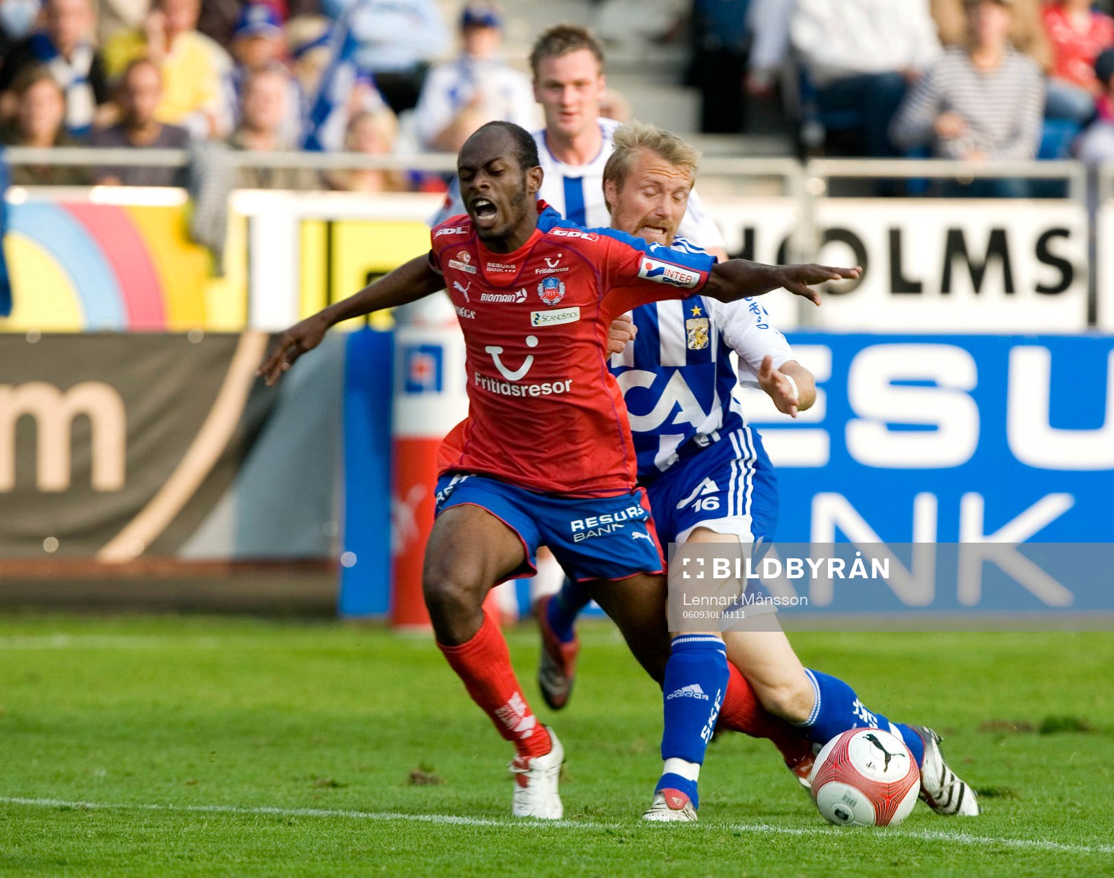 Luton Shelton och Magnus Johansson
