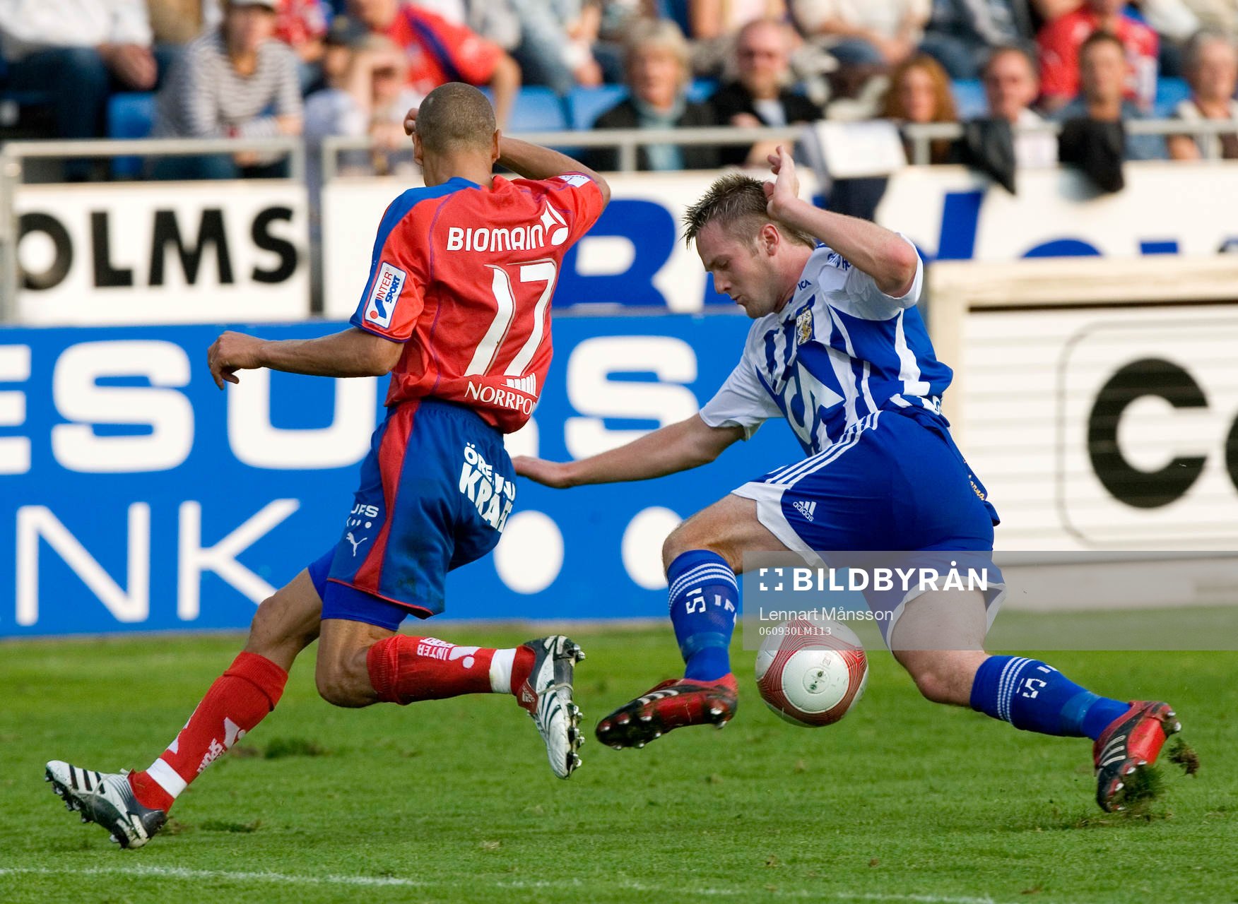 Henrik Larsson och Dennis Jonsson