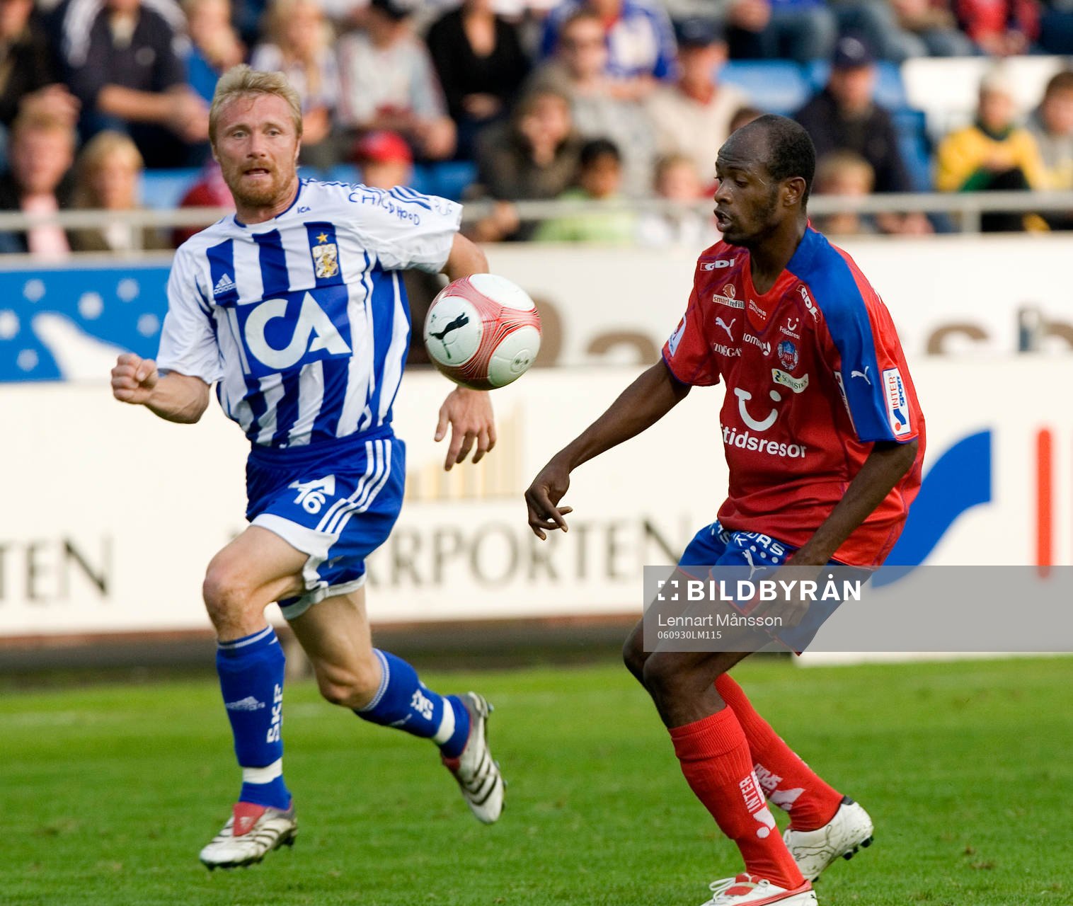 Magnus Johansson och Luton Shelton