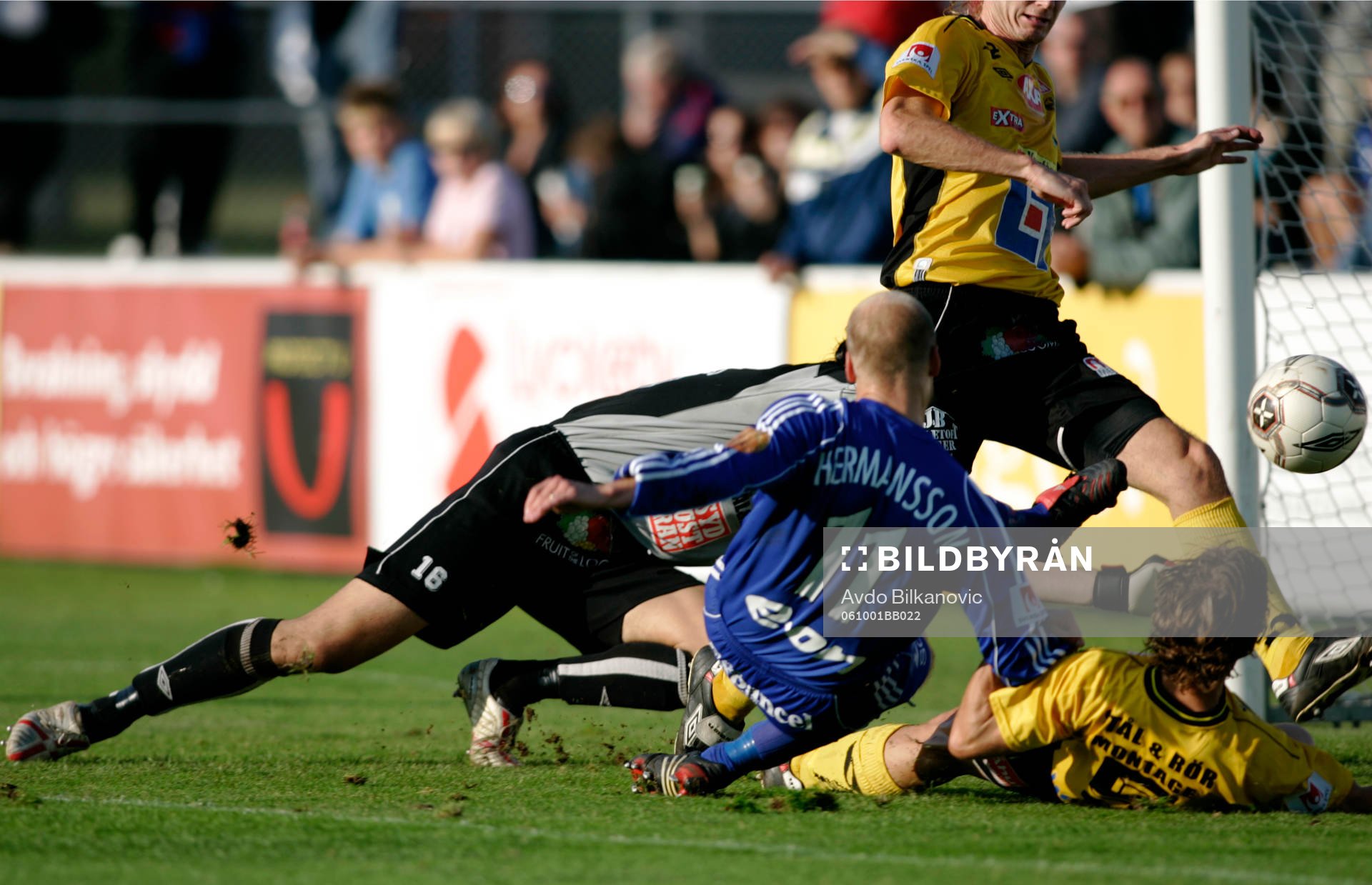 Mjällby AIF - GIF Sundsvall: Andreas Hermansson,