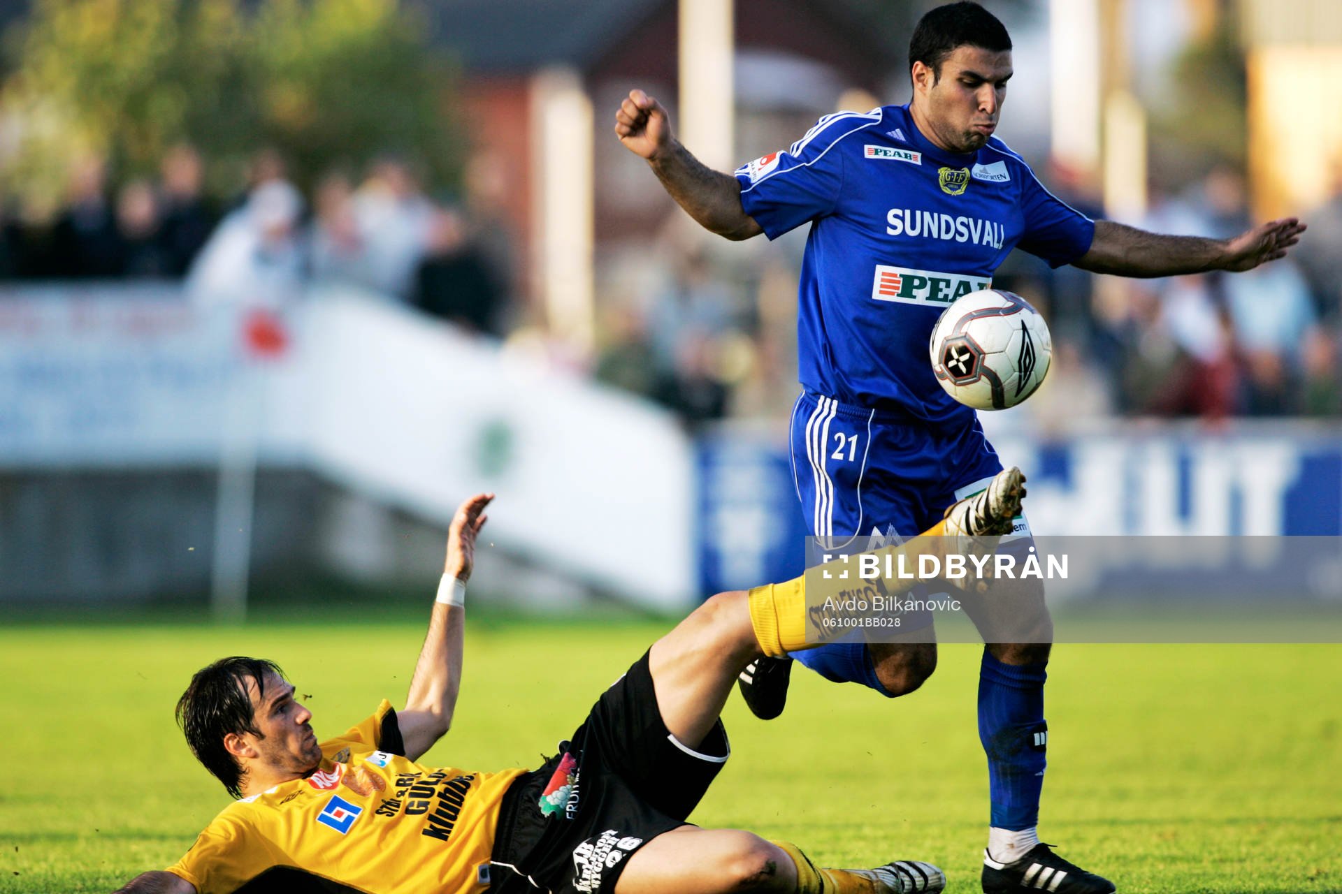 Mjällby AIF - GIF Sundsvall: Arash Bayat, Sundsvall och