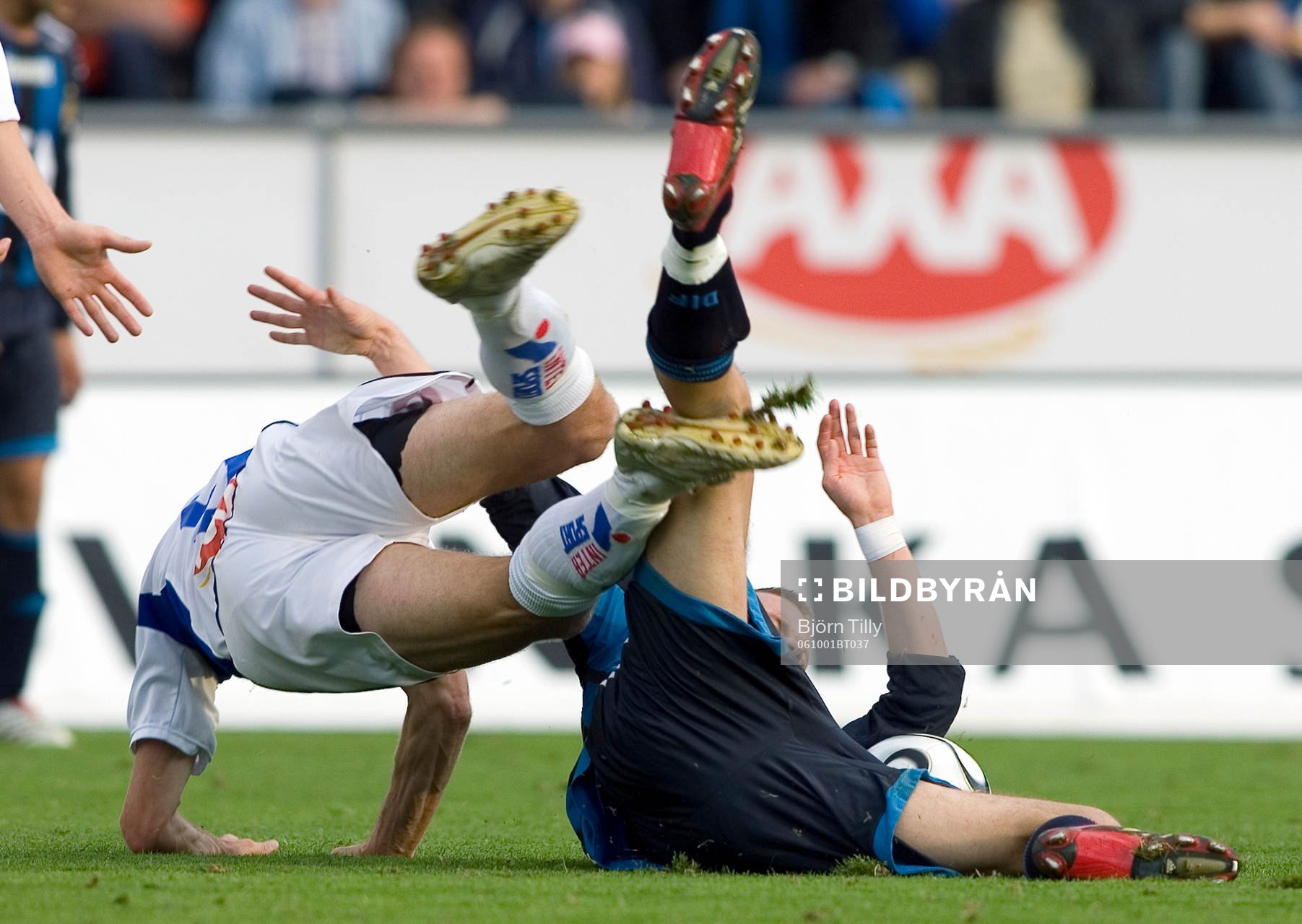 Magnus Svensson, Halmstad och Kari Arnason, Djurgården