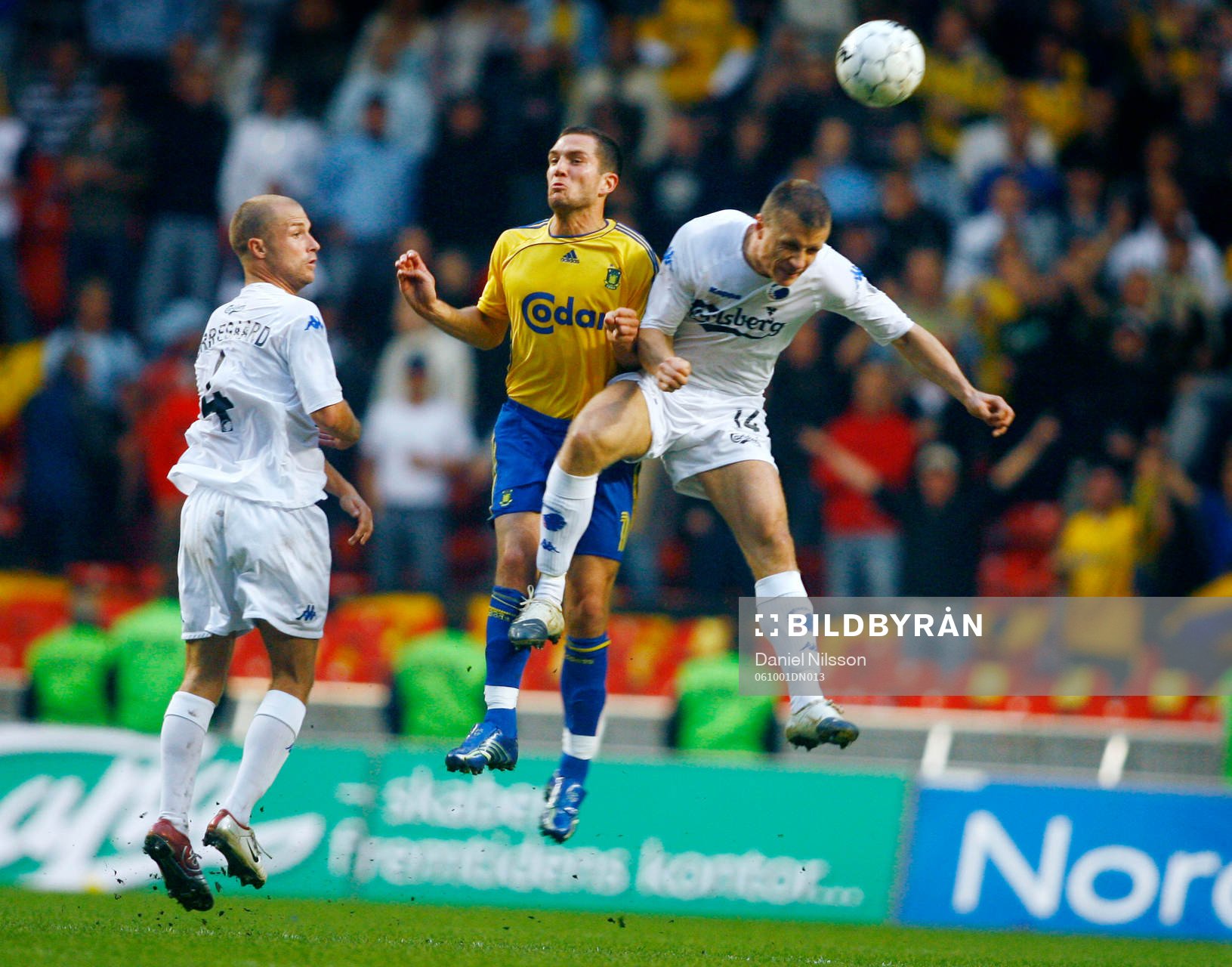 Martin Ericsson, Bröndby och Hjalte Nörregard och Michael