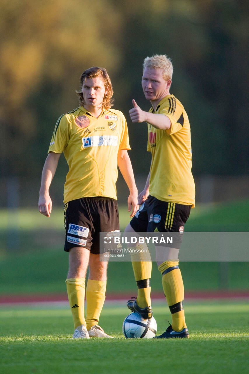 Avspark, Emil Nilsson och Mattias Adelstam