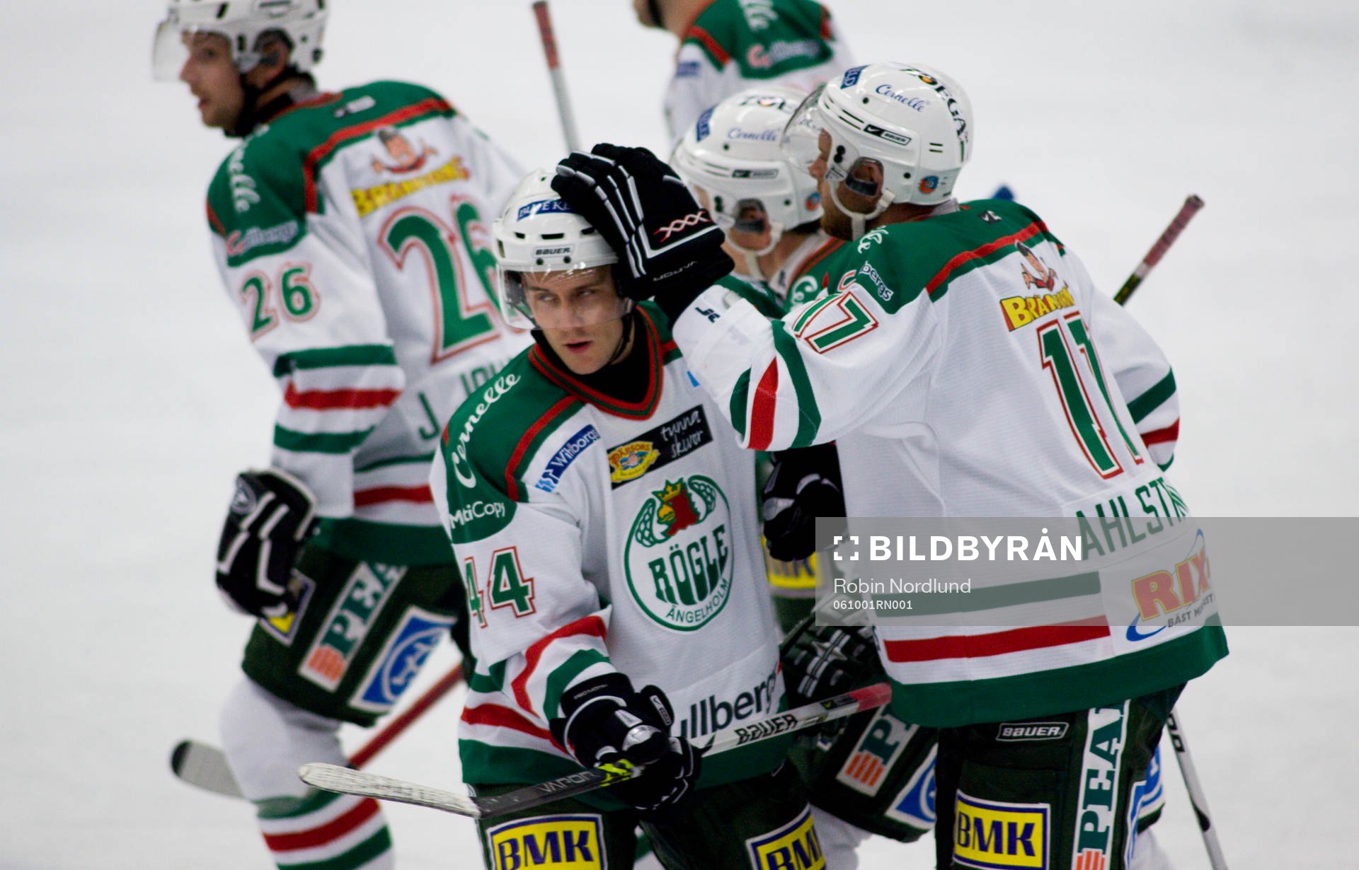 Andreas Byström, Rögle, jubel, glädje