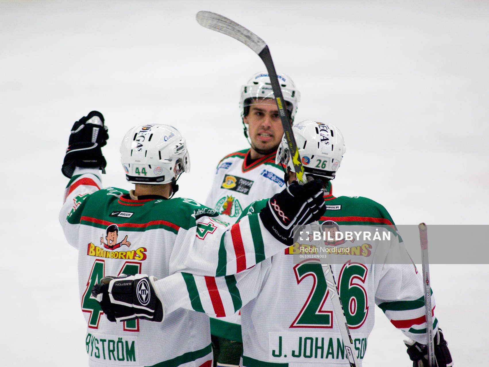 Andreas Byström, Rögle, jubel, glädje