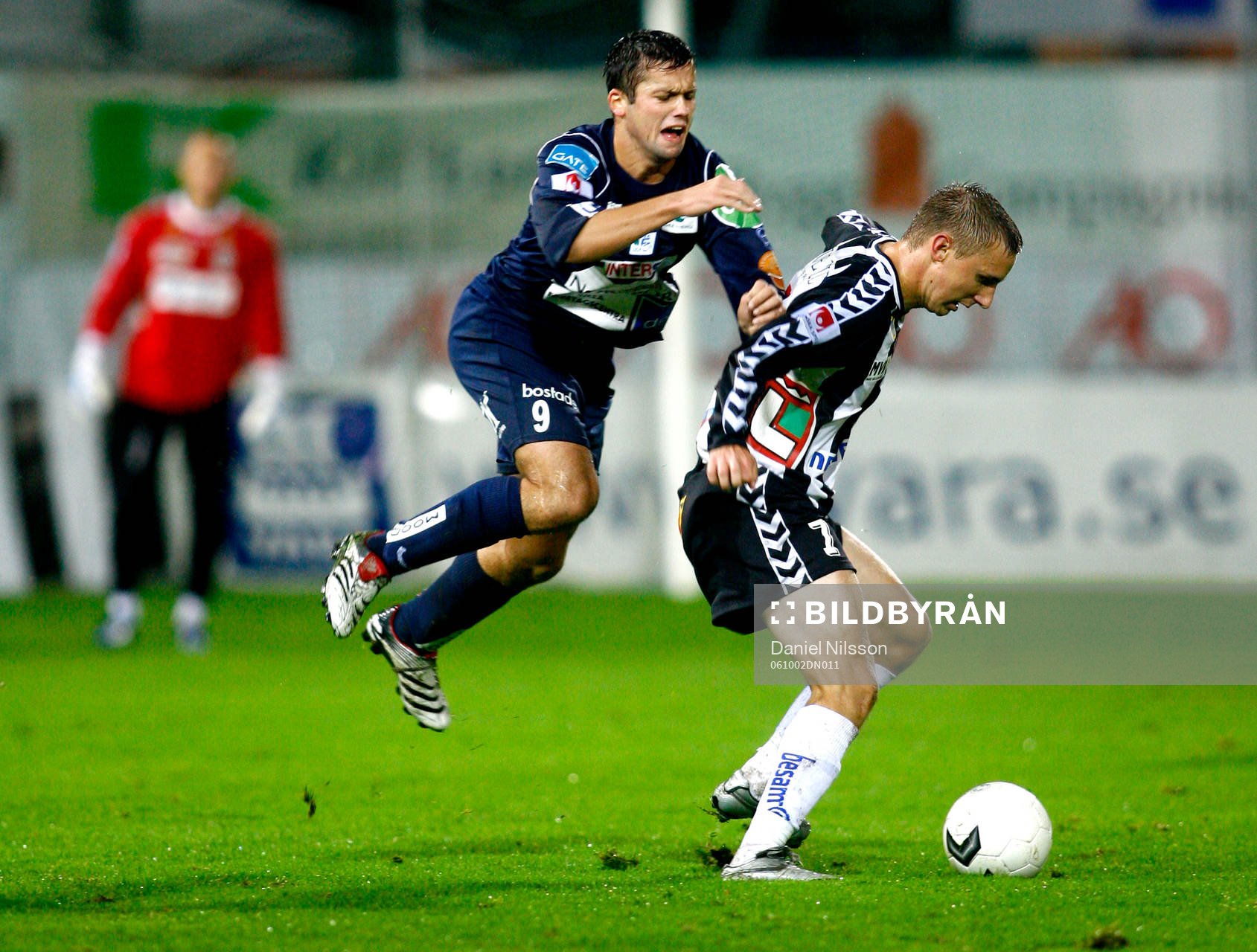 Antti Okkonen, Landskrona och Samir Saric, Umeå
