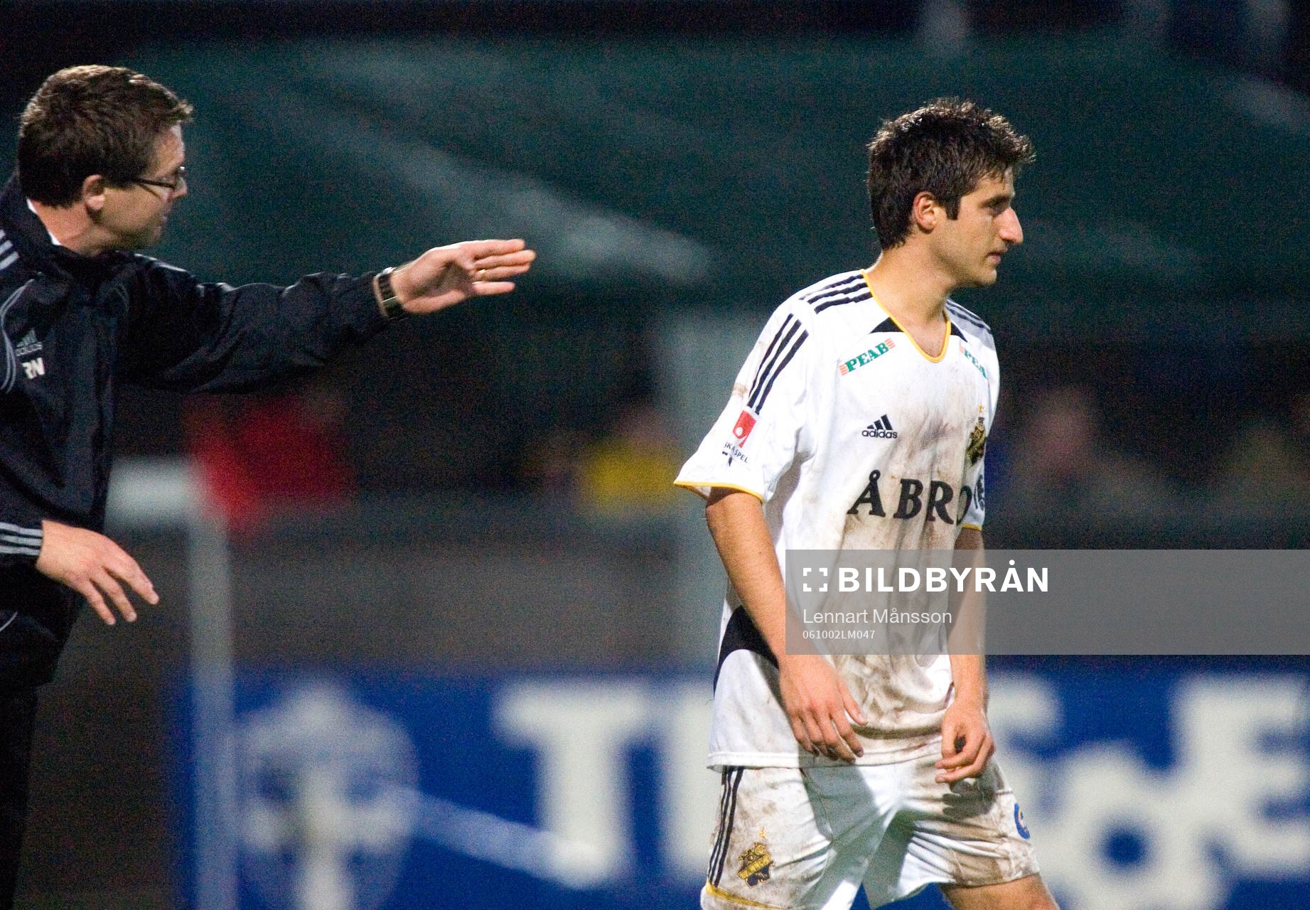 Gabriel Özkan och Rikard Norling, tränare