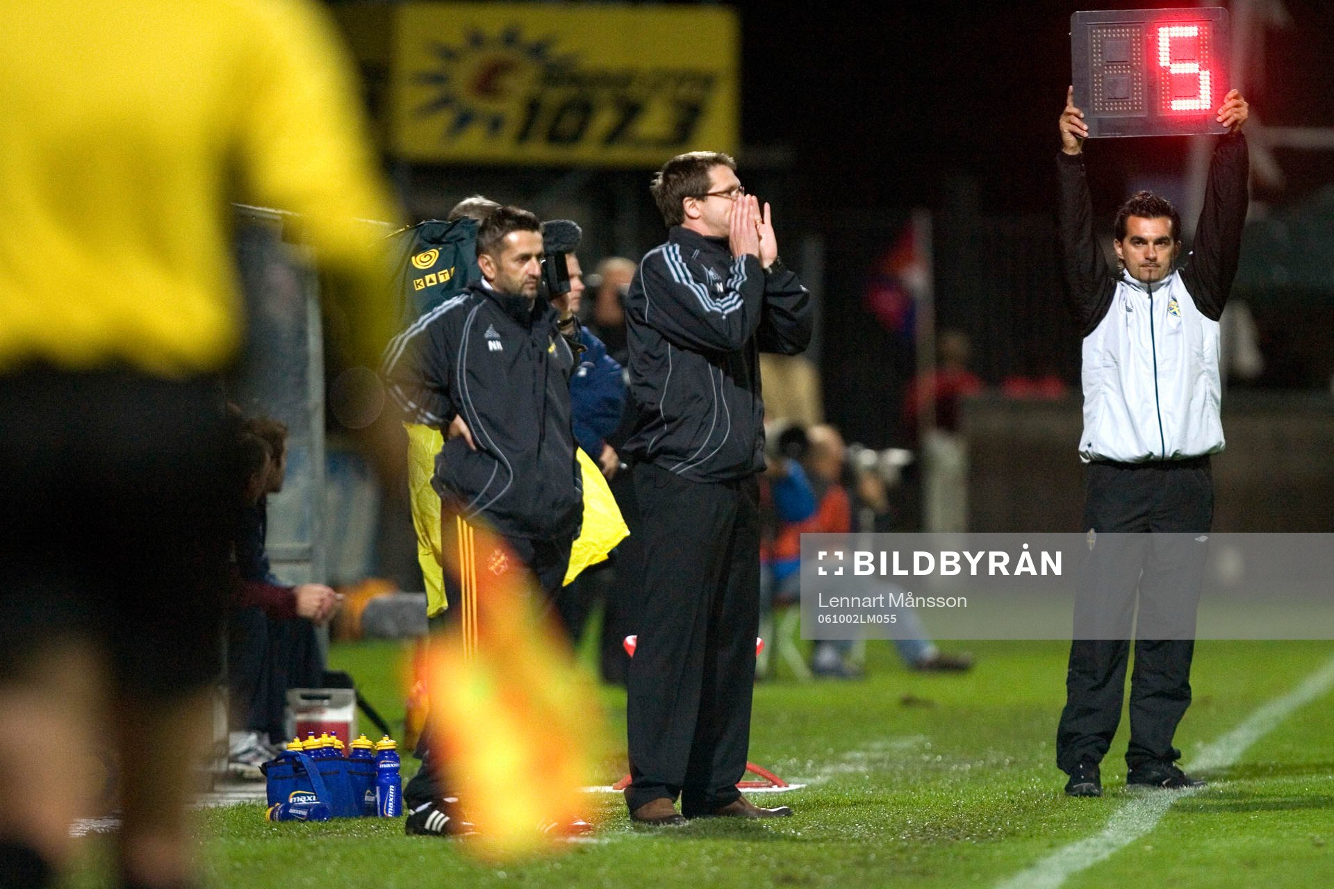 Rikard Norling, tränare, AIK. Byte