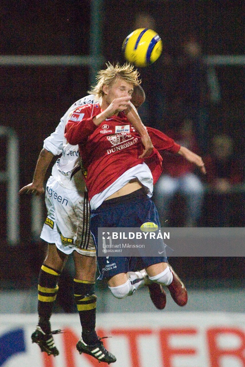  Ola Toivonen, Örgryte. Nick, nickduell.