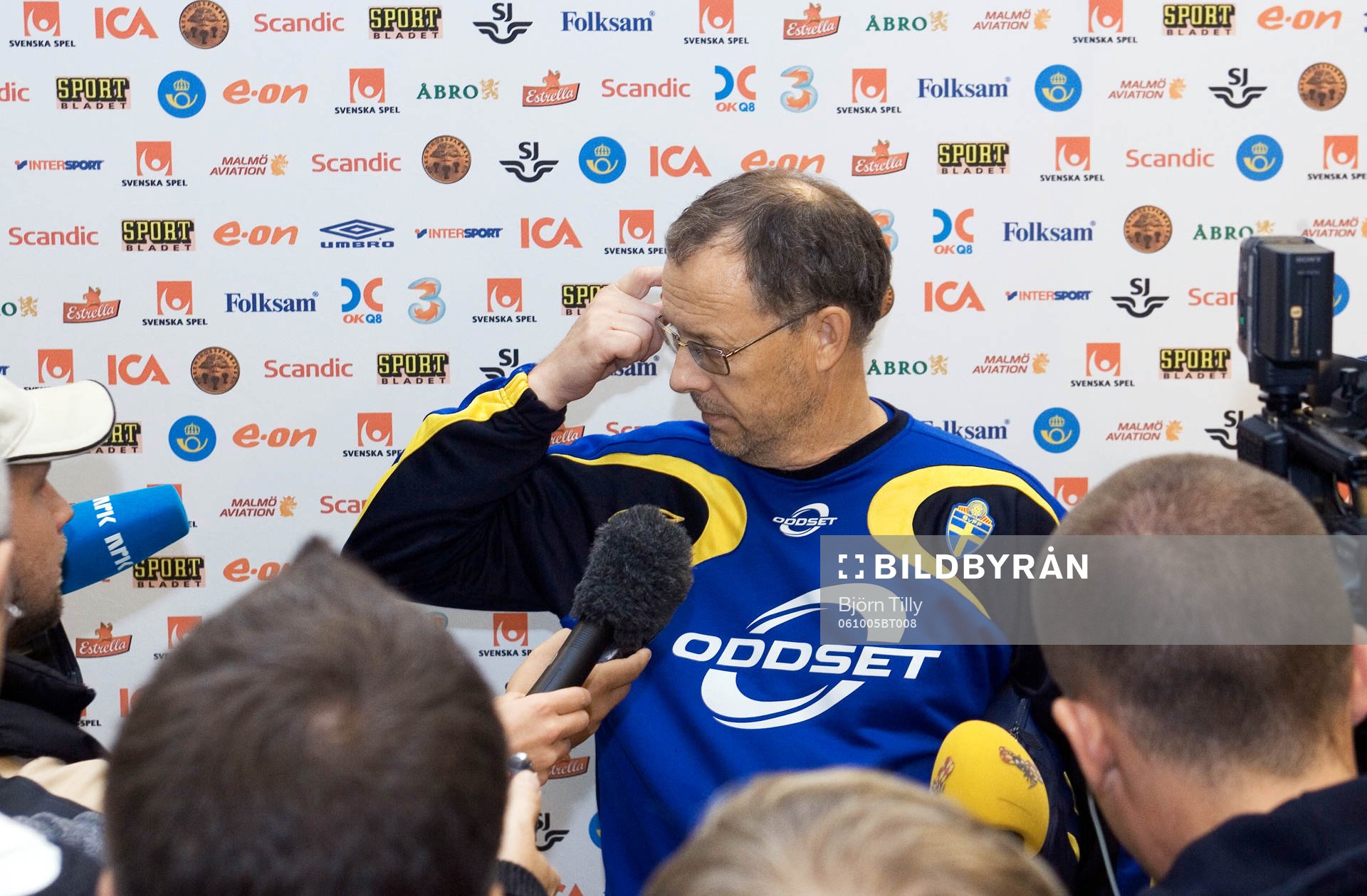 Lars Lagerbäck, förbundskapten, Sverige