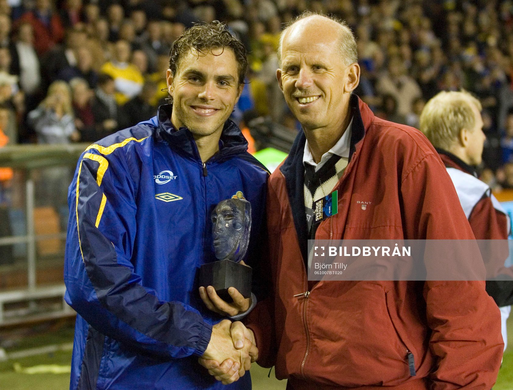 Johan Elmander, Sverige matchens lirare