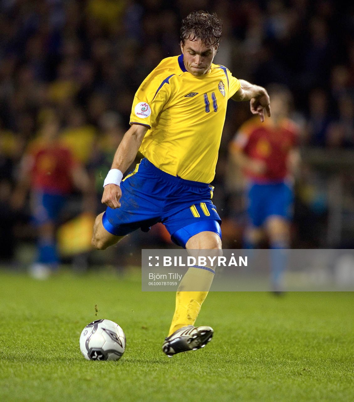 Johan Elmander, Sverige gjorde 1-0