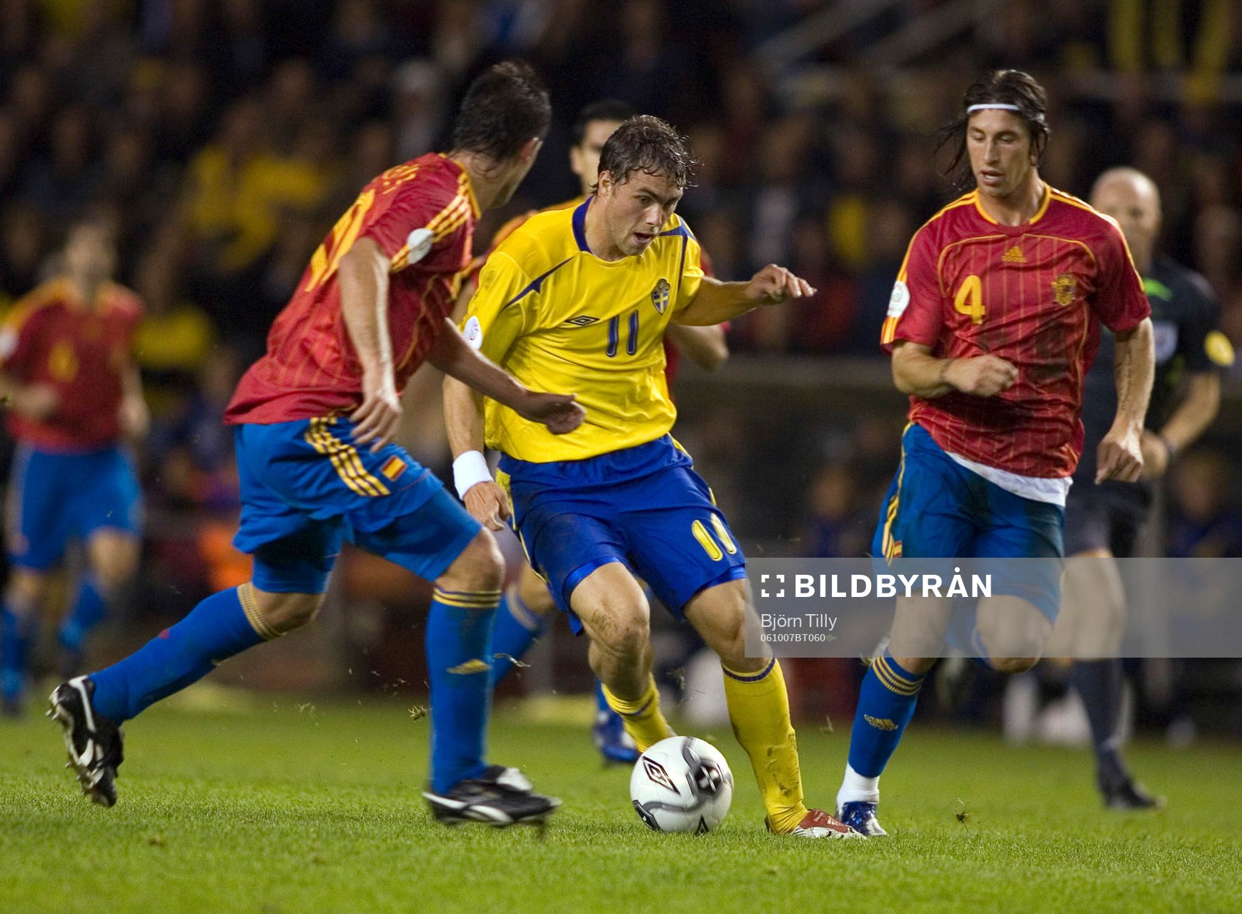 Johan Elmander, Sverige gjorde 1-0