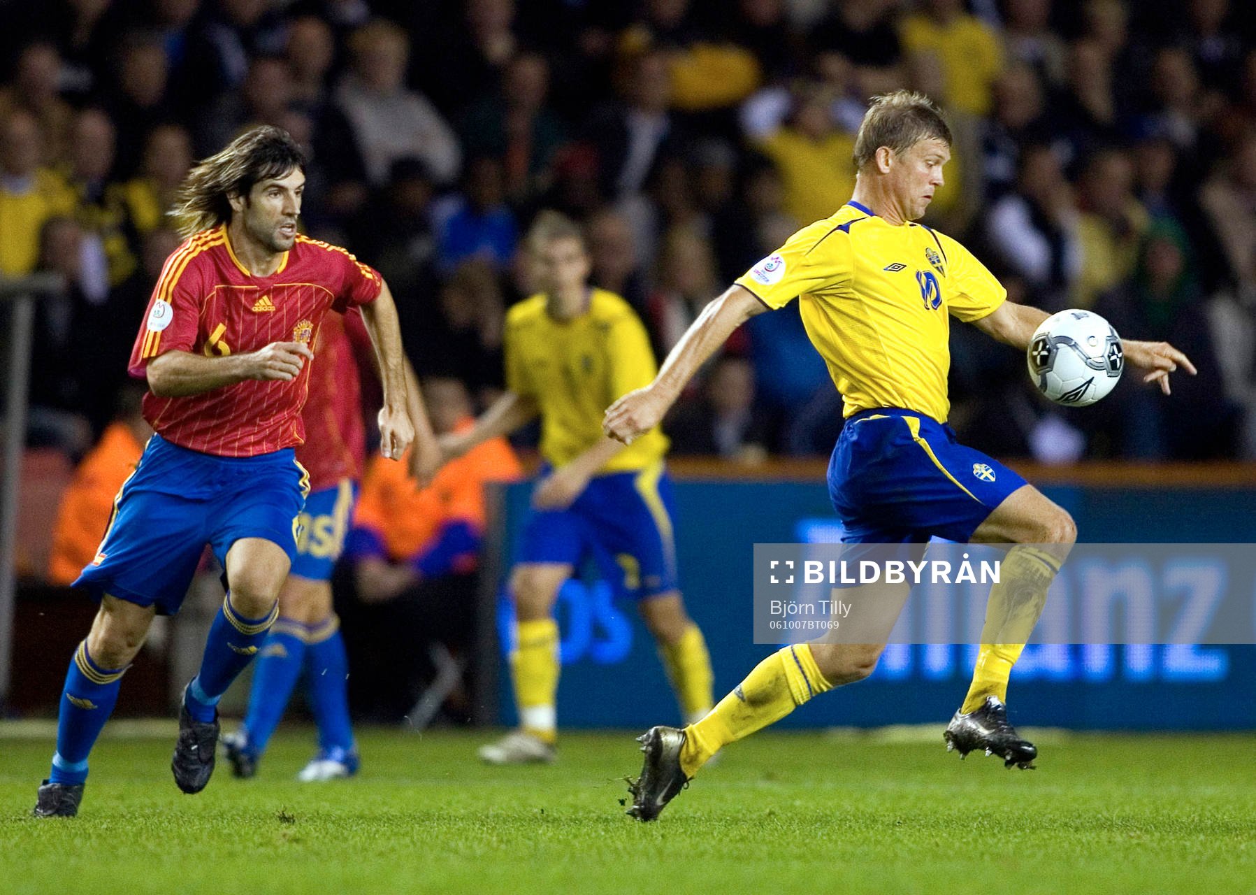 David Albelda, Spanien och Marcus Allbäck, Sverige