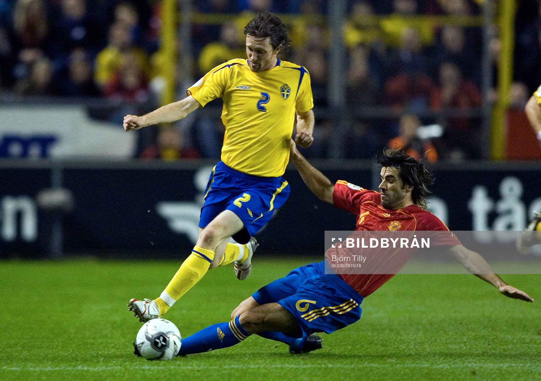 Mikael Nilson, Sverige och David Albelda, Spanien
