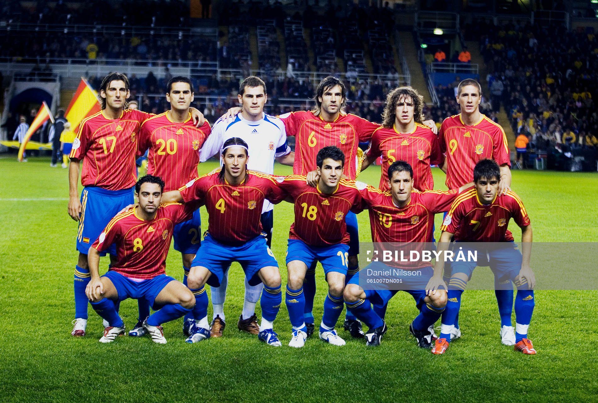 Lagbild, startelva, Spanien