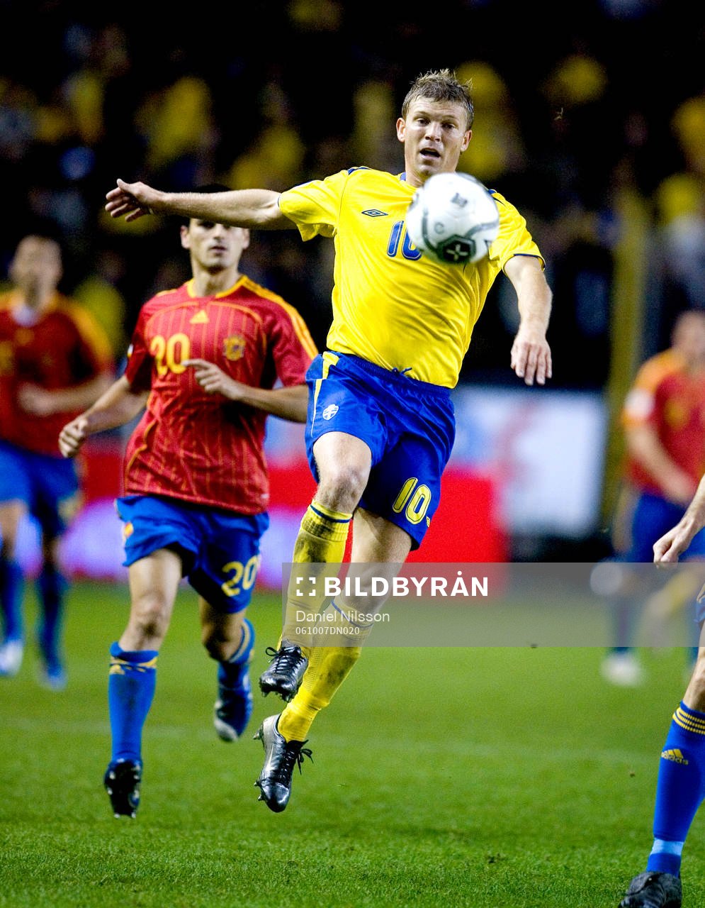 Marcus Allbäck, Sverige