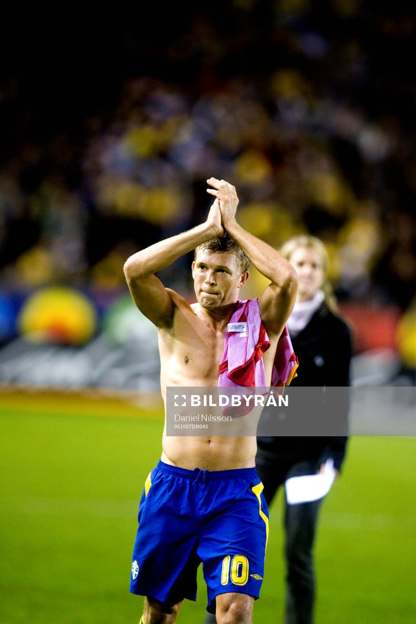 Marcus Allbäck, Sverige jubel